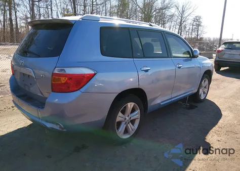 2008 Toyota Highlander Limited z USA, uszkodzony, nr VIN JTEES42A182100570